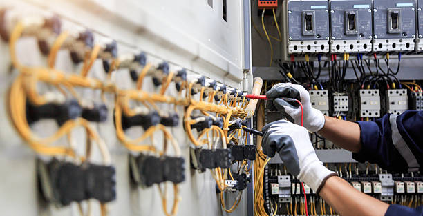 Professional Electrician technician working in Sparta, WI